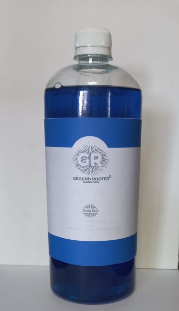 Ground Rooted Alpine Blue  Foam Bath 1L - Image 2