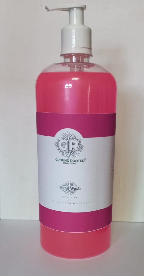 Ground Rooted Rose Pink  Hand Wash 1L - Image 2